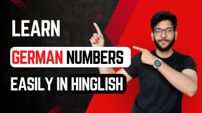 German Numbers Mastery: 0 to 100 in Minutes (Hindi Edition)